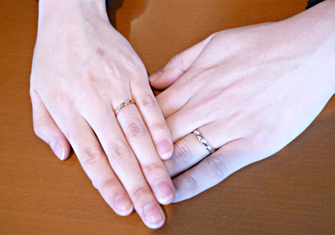 アトリエ春のオーダーメイド結婚指輪