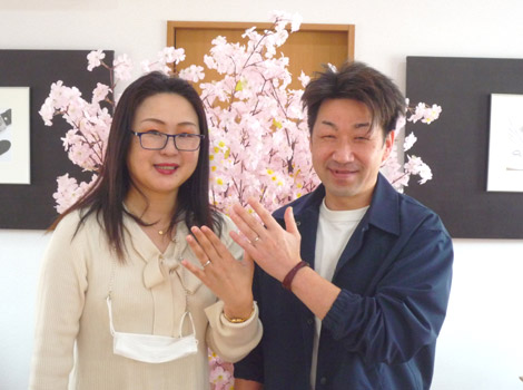 アトリエ春のオーダーメイド結婚指輪