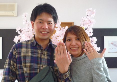 指なじみの良い結婚指輪です