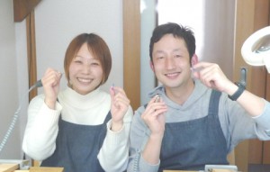 アトリエ春の手作りの結婚指輪