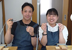 アトリエ春で自分で手作りする結婚指輪