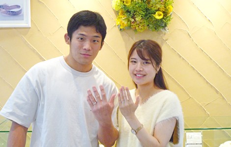 アトリエ春のオーダーメイド結婚指輪