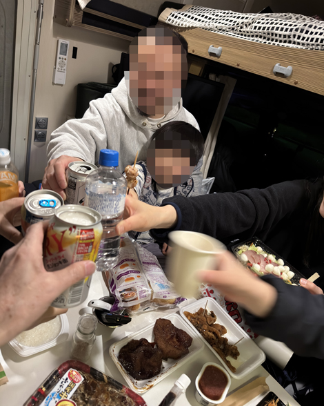 キャンピングカー　春休みの思い出づくり