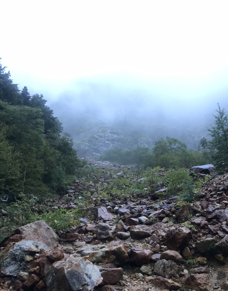 槍ヶ岳登山