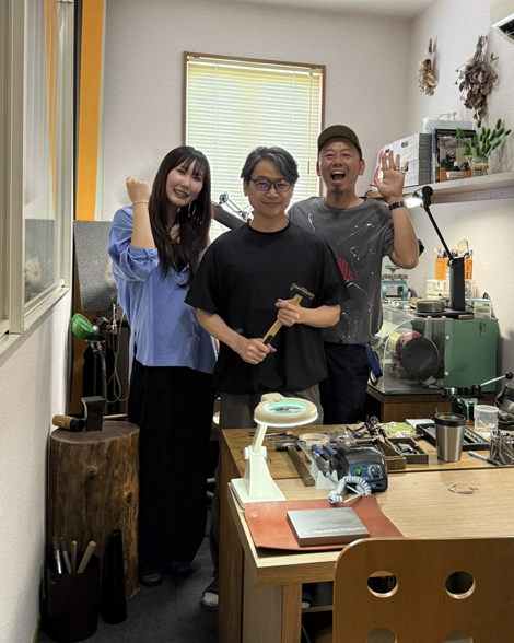 ワークショップ シルバー制作