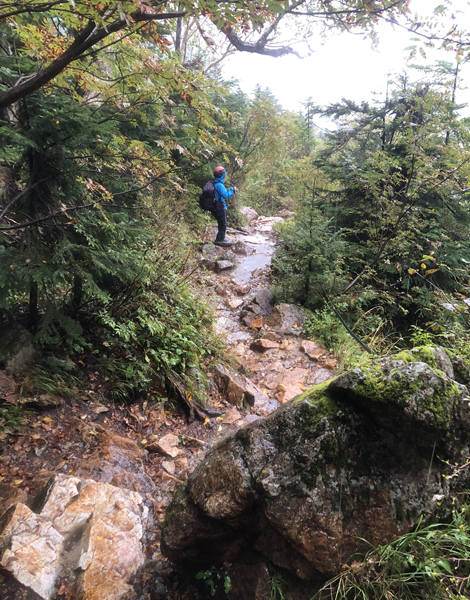 槍ヶ岳登山