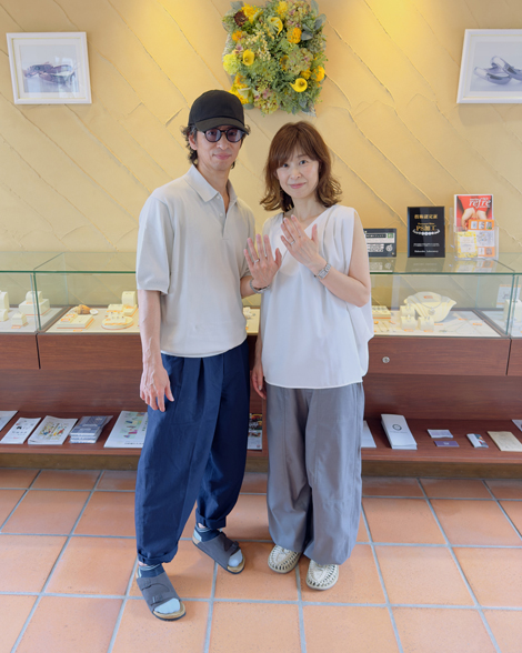 結婚22周年記念の指輪