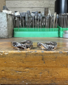 結婚指輪　光沢仕上げ　メンテナンス