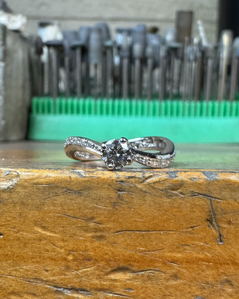 結婚指輪 光沢仕上げ メンテナンス