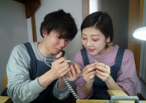 自分たちで制作できる結婚指輪