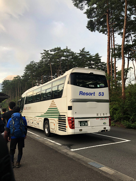 富士山の登頂