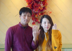 手作りの結婚指輪