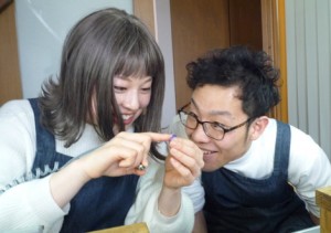 自分たちで制作する結婚指輪