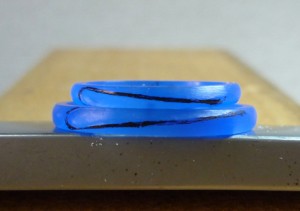 結婚指輪の原型を制作されました