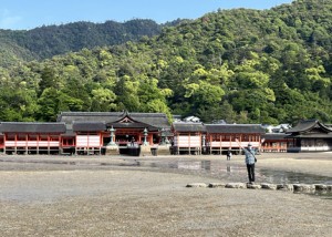 厳島神社　干潮