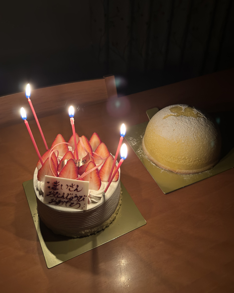 誕生日おめでとう✨これからも共にがんばります💪