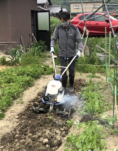 畑作業