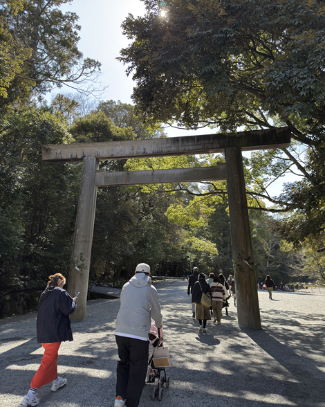 伊勢神宮参拝