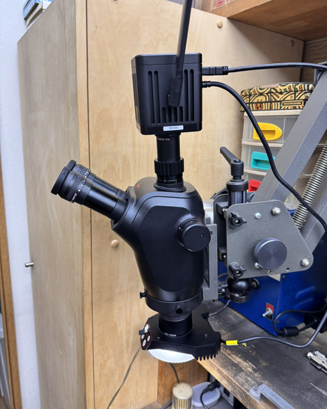 新たな相棒、最新のライカの顕微鏡を 導入しました✨