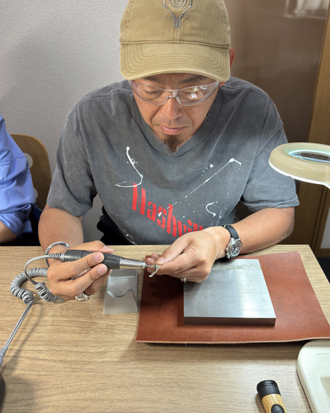 ワークショップ シルバー制作