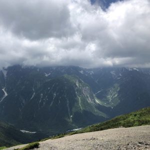 蝶ヶ岳(標高2677m)登山