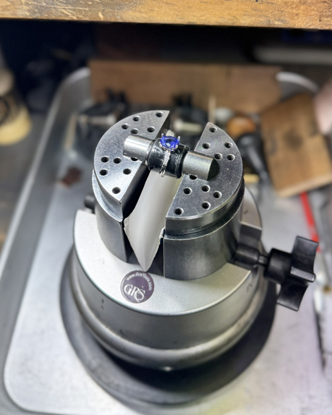 プラチナ製タンザナイトリング