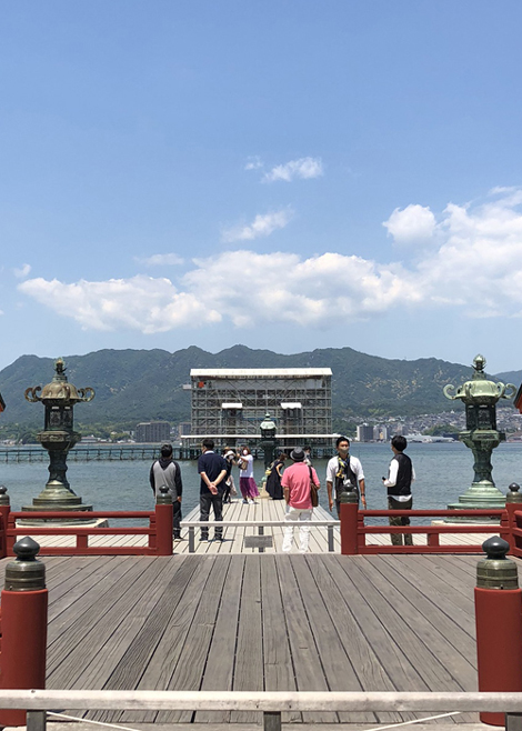 厳島神社を参拝