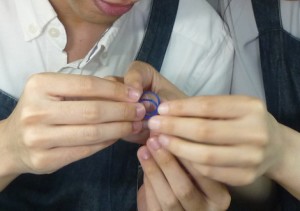 自分たちで制作する結婚指輪