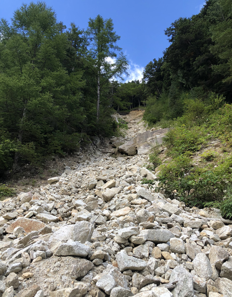 槍ヶ岳登山