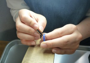 自分たちで結婚指輪を制作