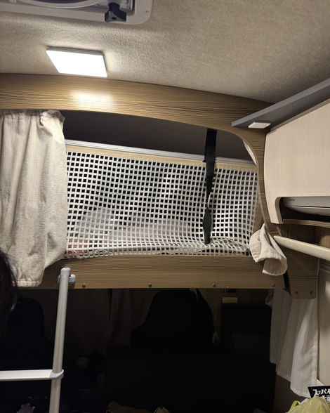 キャンピングカー　春休みの思い出づくり