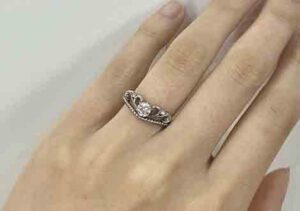 ティアラデザインリング