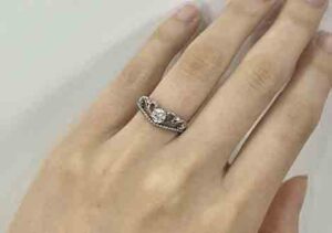 ティアラデザインリング