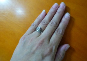 結婚20周年リング