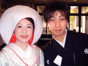 以前から決めていたオーダー 2人の希望が形になりました