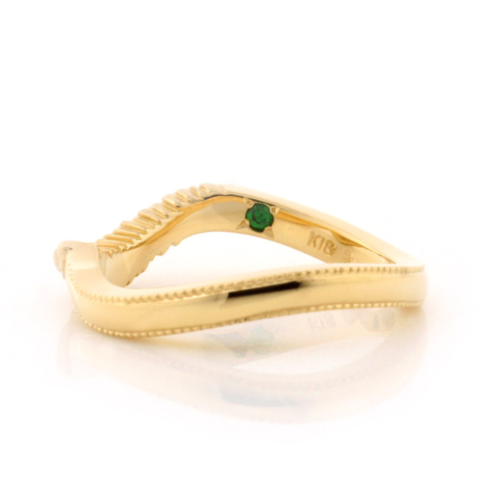 蔦の流れが美しい結婚指輪(ｍ-8885)