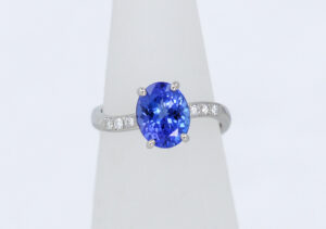 タンザナイトリング